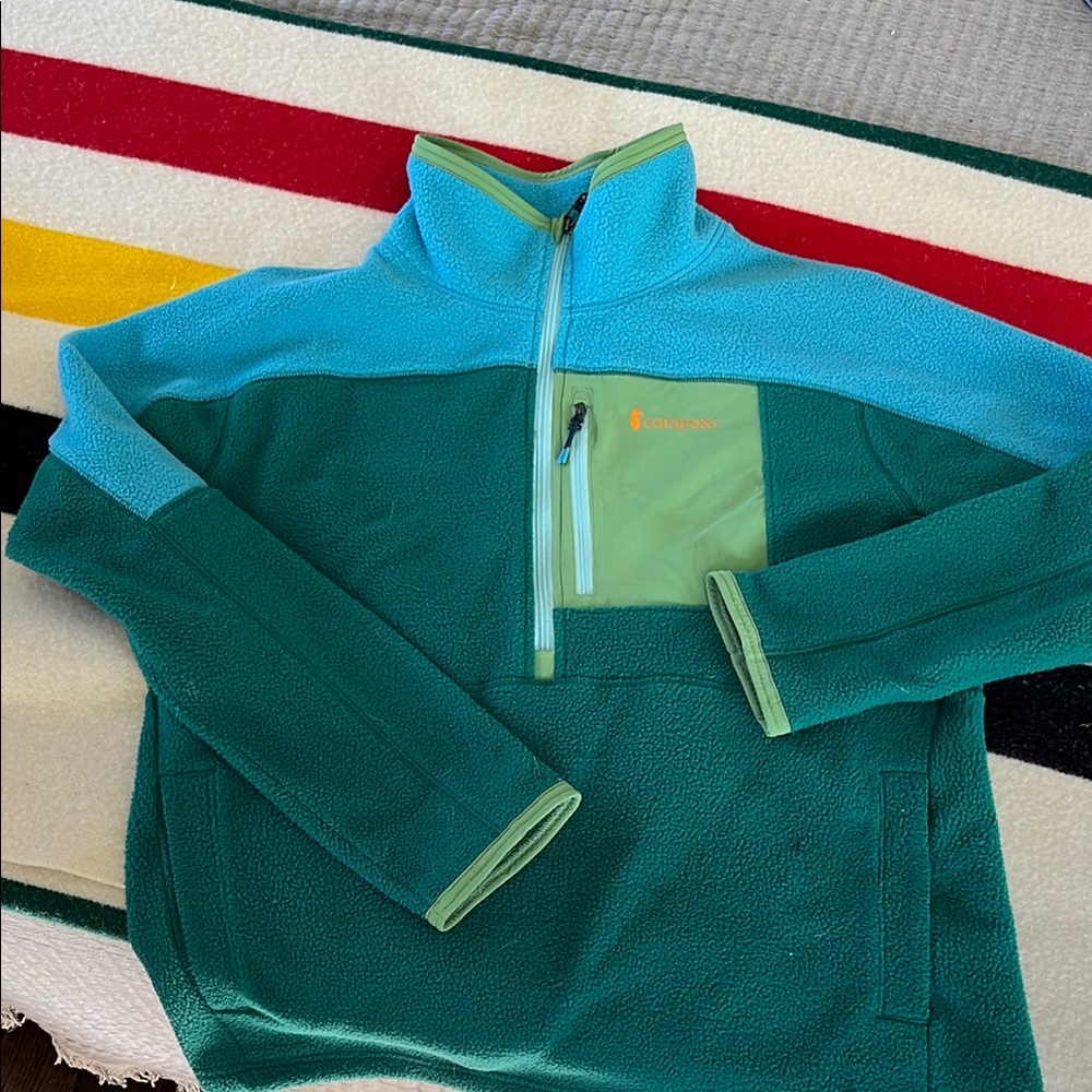 Cotopaxi Green Fleece Pullover